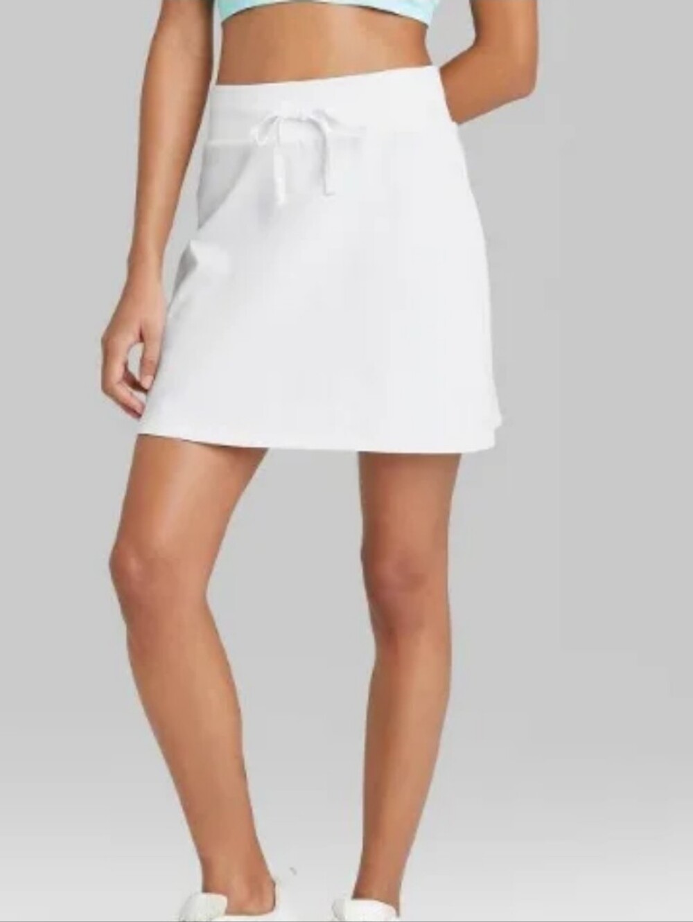 White Tennis Mini Srirt